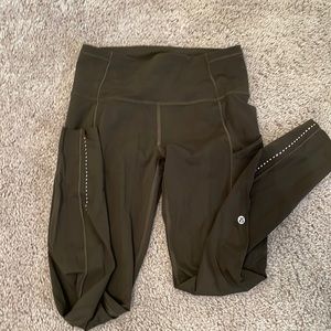 Lululemon fast and free leggings